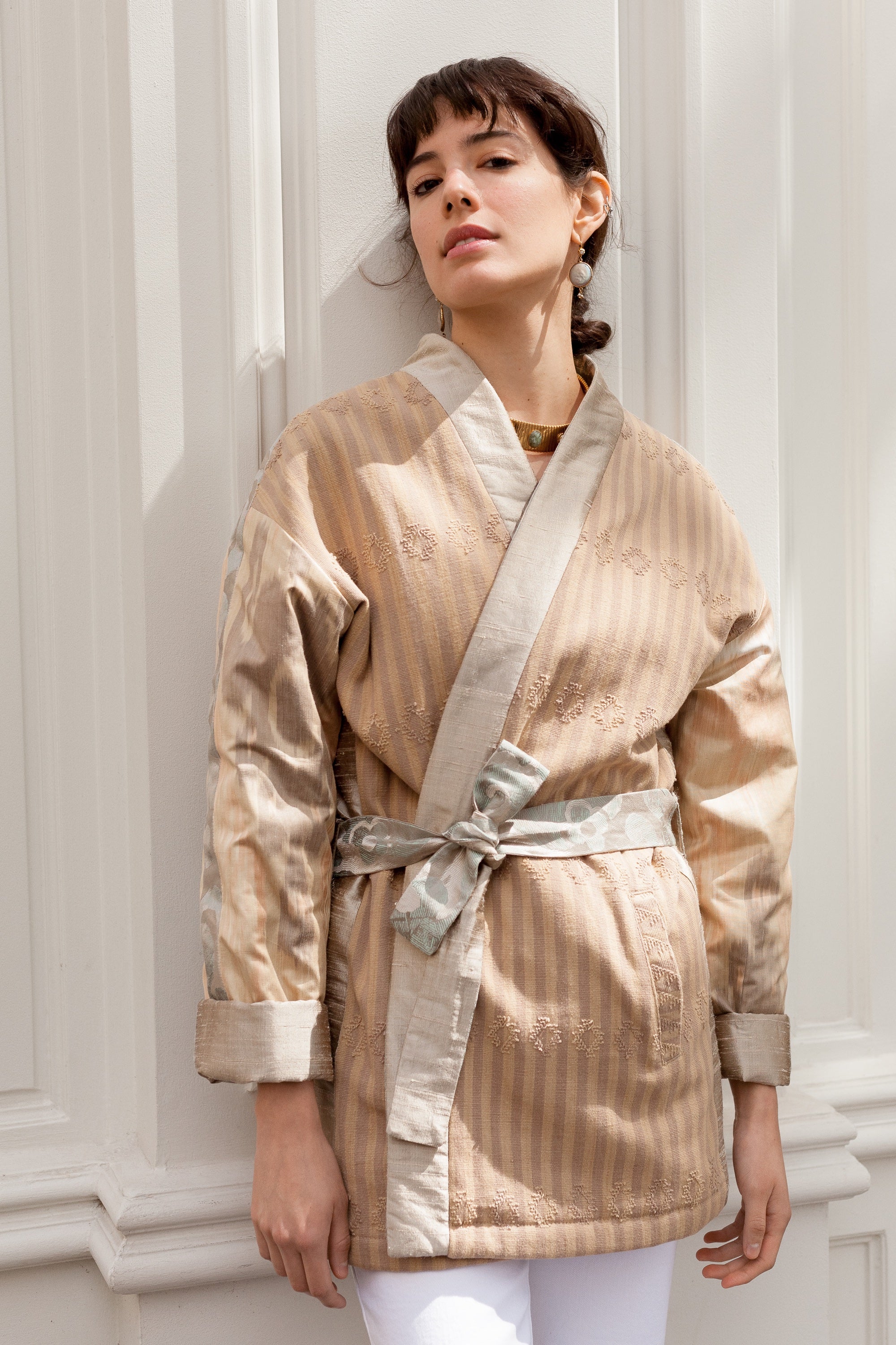 maison-mitla-handwoven-women-Jacket-kimono-silk-cotton-sand-7